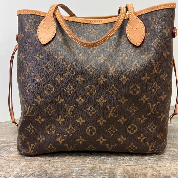 SOLD IN STORE Louis Vuitton Monogram  NEVERFULL  with Pochette - Picture 6 of 17
